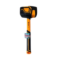 Киянка обрезиненная с фиберглассовой рукояткой 1000 гр., 7788, "Maximum" MX 19119