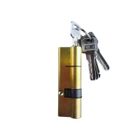 Личинка для замка 95 мм, смещенный цилиндровый механизм, AB